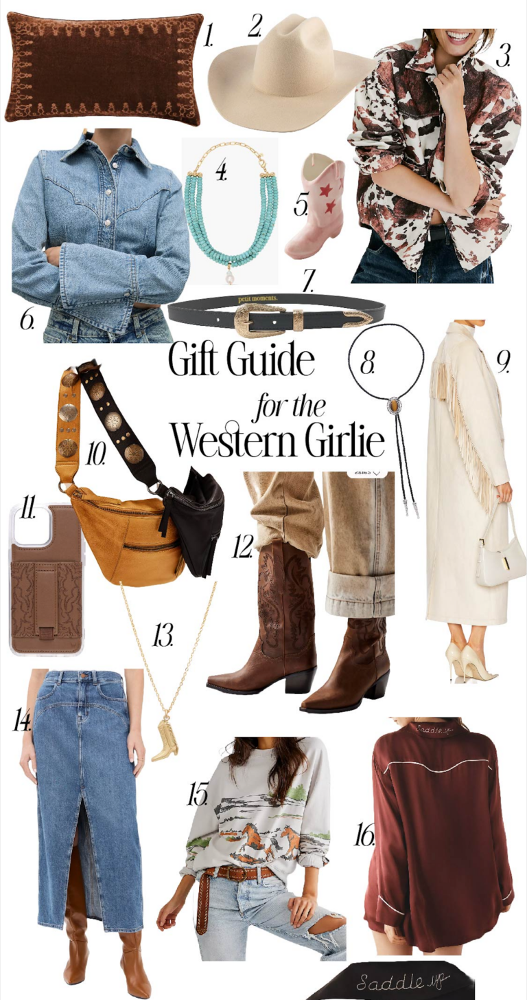 Gift Guide for the Western Girl