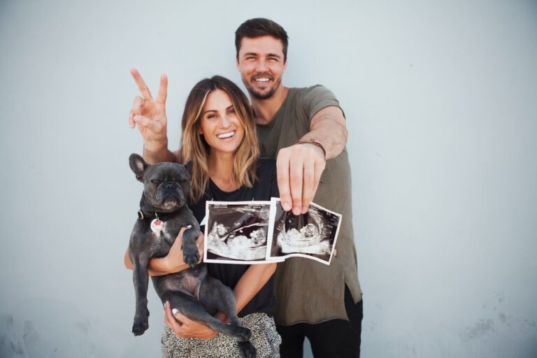 we're having twins, blake nyman and jen hawkins, romy and piper nyman